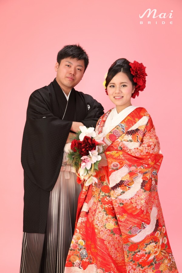 前島一輝様＆弓乃様｜マイ記念日フォトギャラリー 名古屋の記念写真撮影は東海地区で最大級の貸衣裳館Mai（マイ）